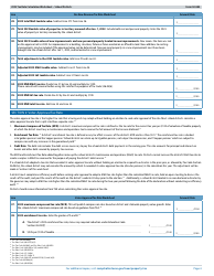 Form 50-884 Tax Rate Calculation Worksheet - School Districts With Chapter 313 Agreements - Texas, Page 4