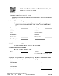 Form HOU902 Affidavit to Request Court-Appointed Attorney (Eviction) - Minnesota, Page 4