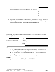 Form HOU902 Affidavit to Request Court-Appointed Attorney (Eviction) - Minnesota, Page 5