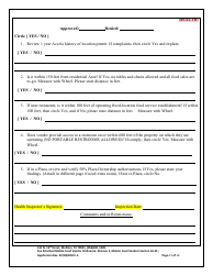 Application for Mobile Food Vendor - &quot;food Trailers/Trucks&quot; - City of McAllen, Texas, Page 11