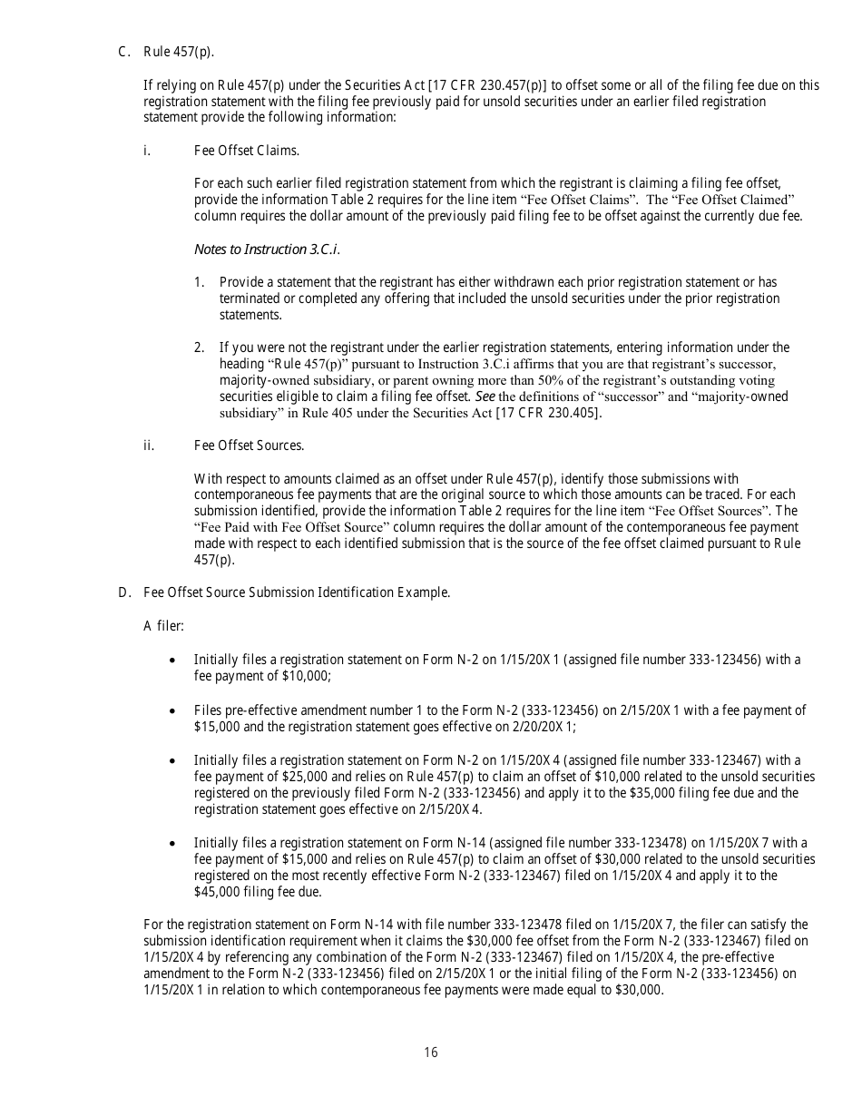 Form N-14 (SEC Form 2106) Registration Statement Under the Securities Act of 1933, Page 18