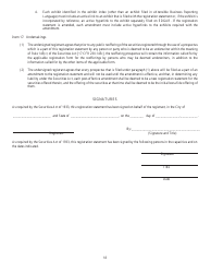 Form N-14 (SEC Form 2106) Registration Statement Under the Securities Act of 1933, Page 20