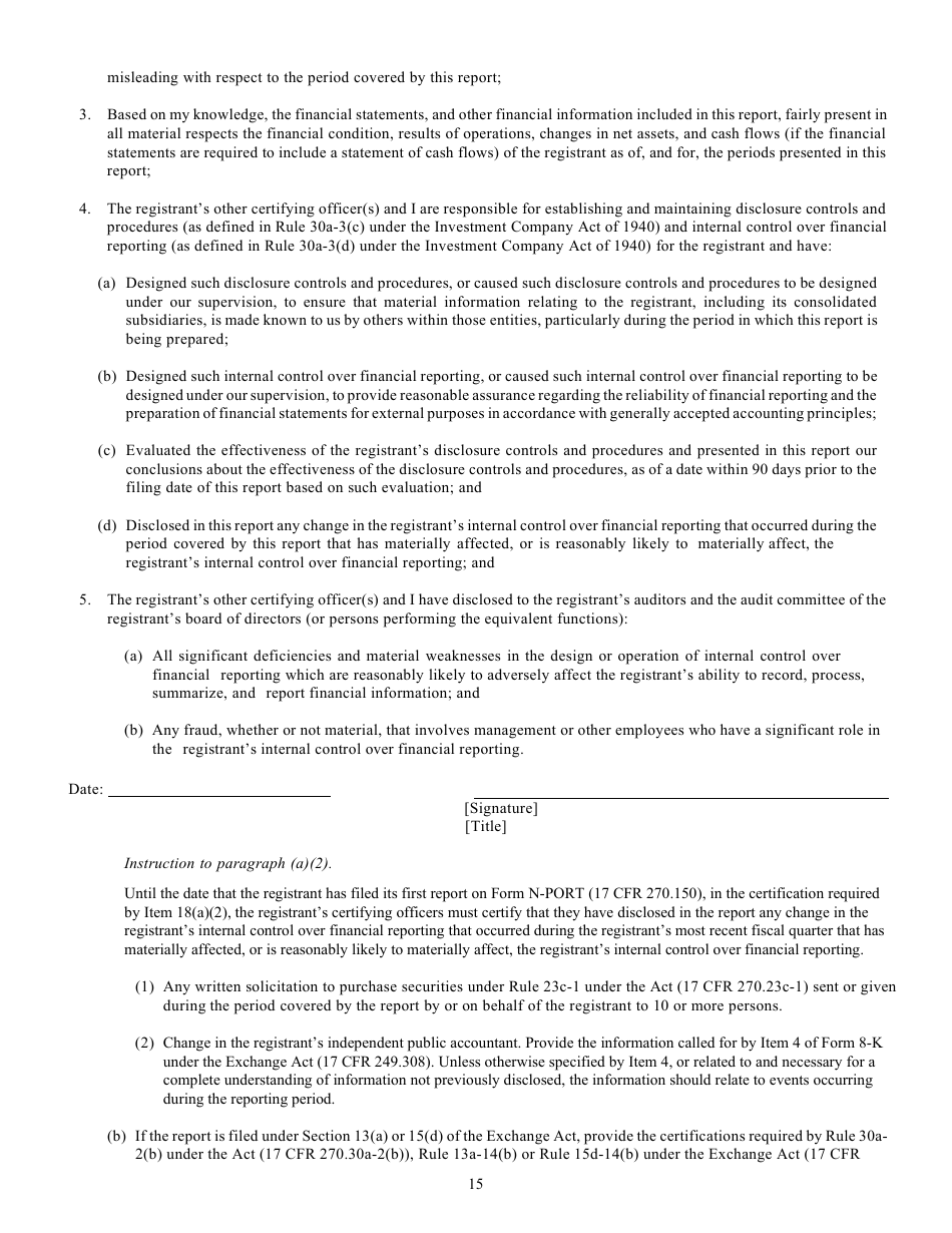 Form N-CSR (SEC Form 2569) Certified Shareholder Report of Registered Management Investment Companies, Page 16