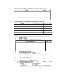 Form 2F-P-471 Ex Parte Petition for an Hrs 586 Temporary Restraining Order - Hawaii, Page 2