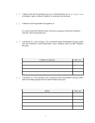 Form 2F-P-471 Ex Parte Petition for an Hrs 586 Temporary Restraining Order - Hawaii, Page 4
