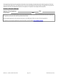 DNR Form 50 (542-1542) Municipal Solid Waste Landfill Permit Application Form - Iowa, Page 3