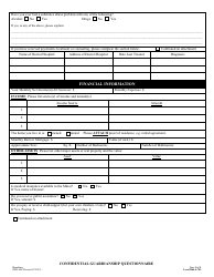 Form SJPR-400 Confidential Guardianship Questionnaire - County of San Joaquin, California, Page 5