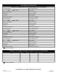 Form SJPR-400 Confidential Guardianship Questionnaire - County of San Joaquin, California, Page 6