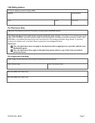 Form 470-0254 Iowa Medicaid Universal Provider Enrollment Application - Iowa, Page 8