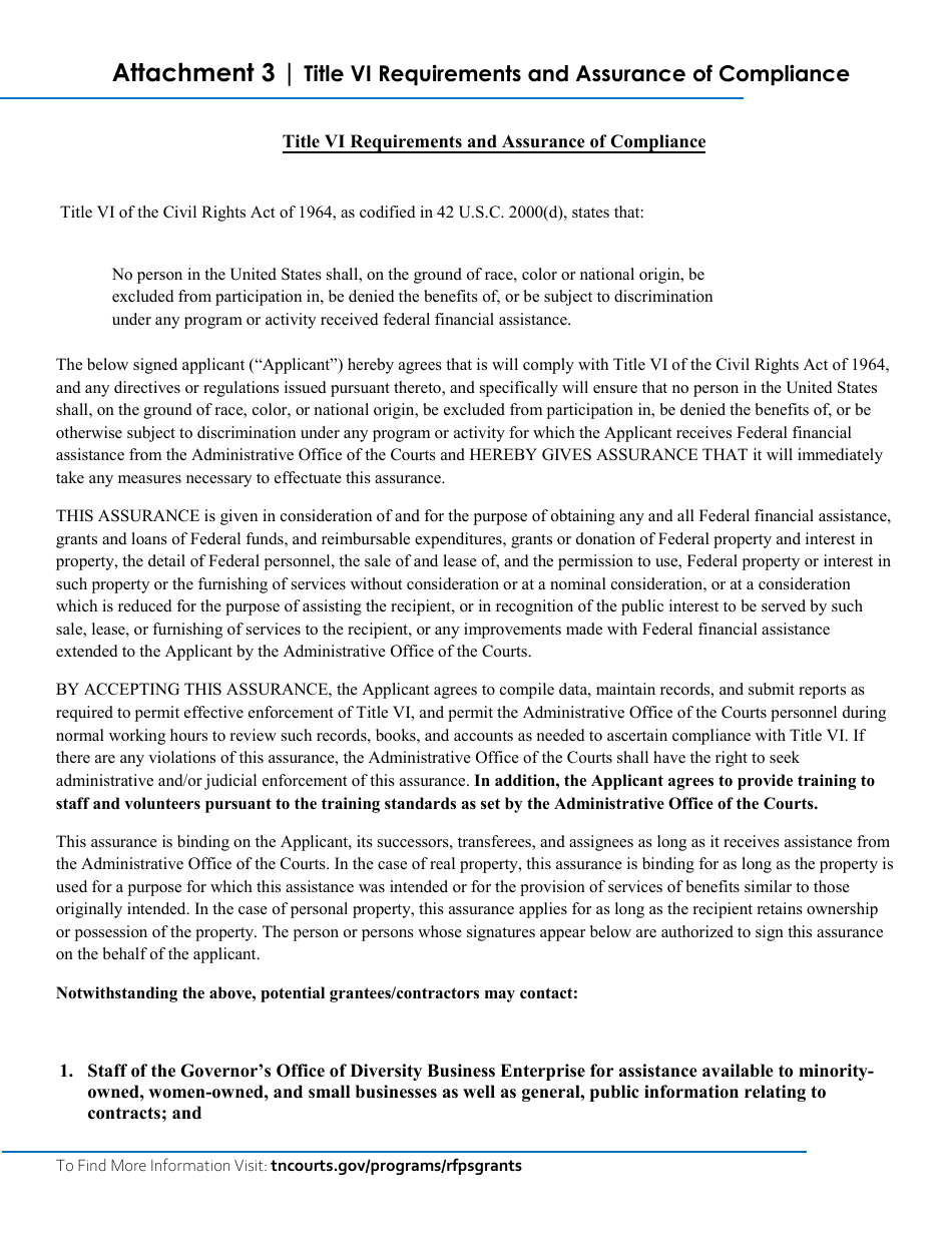 Application for Access and Visitation Grants Funding - Tennessee, Page 11