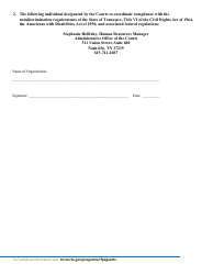 Application for Access and Visitation Grants Funding - Tennessee, Page 12