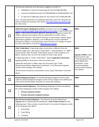 Ar Money Transmitter License New Application Checklist (Company) - Arkansas, Page 4