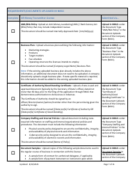 Ar Money Transmitter License New Application Checklist (Company) - Arkansas, Page 7
