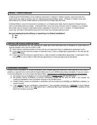 Application to Reactivate an Inactive Aprn (And Rn) License - South Dakota, Page 3