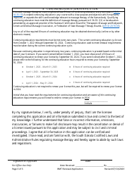 Application for License Renewal - South Dakota, Page 3