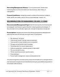 Tennessee Greenbelt Forest Management Plan - Tennessee, Page 6
