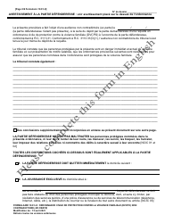 Form 10.01-H Domestic Violence Civil Protection Order (Dvcpo) Ex Parte (R.c. 3113.31) - Ohio (French), Page 2