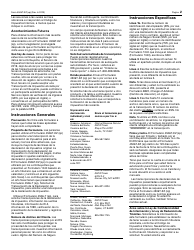 IRS Formulario 4506-T-EZ Formulario Abreviado De Solicitud De Transcripcion De La Declaracion De Impuestos Individual (Spanish), Page 2