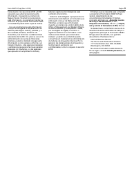 IRS Formulario 4506-T-EZ Formulario Abreviado De Solicitud De Transcripcion De La Declaracion De Impuestos Individual (Spanish), Page 3