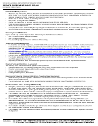Form DOT ADM-3015 Service Agreement Under $10,000 - California, Page 3