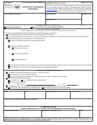 Document preview: NRC Form 314 Certificate of Disposition of Materials