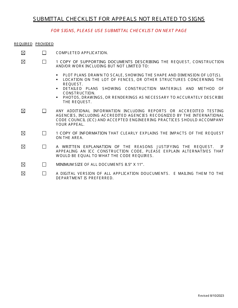 Building Code Board of Appeals Application - City of Troy, Michigan, Page 3