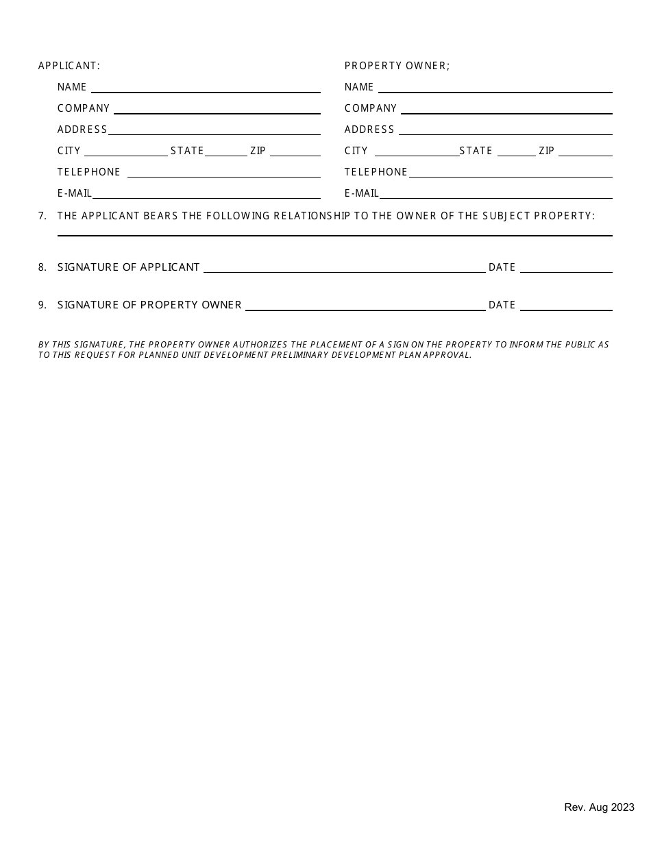 Planned Unit Development Preliminary Development Plan (Pdp) Application - City of Troy, Michigan, Page 2