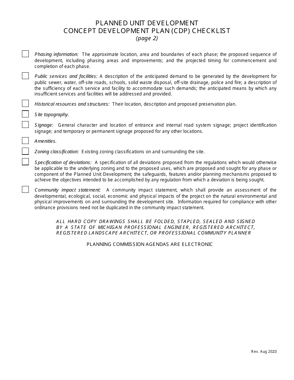 Planned Unit Development Concept Development Plan (Cdp) Application and Application to Amend the Zoning District Map - City of Troy, Michigan, Page 4