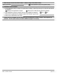 Form 3 (0008E; CFS003E) Application for Review of an Adoption Refusal - Ontario, Canada, Page 3