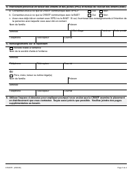 Forme 7 (CFS007F) Demande De Revision D&#039;un Placement En Etablissement - Ontario, Canada (French), Page 3
