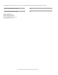 Form H Application for Allocation of Bonding Authority - Minnesota, Page 2