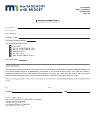 Document preview: Form N-RENTAL Notice of Completion - Minnesota