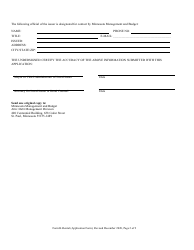 Form H-RENTAL Application for Allocation of Bonding Authority for Residential Rental Projects - Minnesota, Page 2