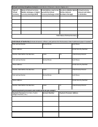 Form C58B Business Financial Statement - Minnesota, Page 2