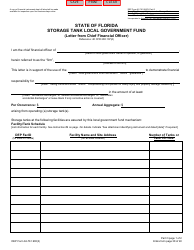 Document preview: DEP Form 62-761.900(3) Part O Letter From Chief Financial Officer - Storage Tank Local Government Fund - Florida