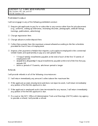 Employment Agency Self-certification - New York City, Page 13
