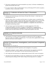 Theatrical Employment Agency Self-certification - New York City, Page 11