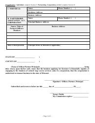 Application for Earned Wage Access Services Provider - Missouri, Page 3