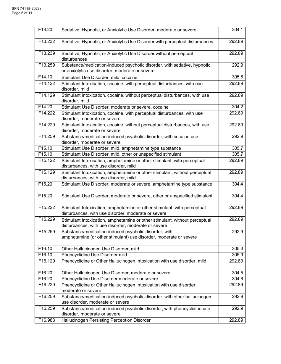 Form SFN741 1915(I) Eligibility Application - North Dakota, Page 6