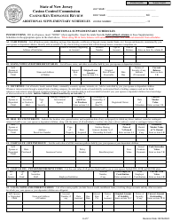 Casino Key Employee License Review Application - New Jersey, Page 6