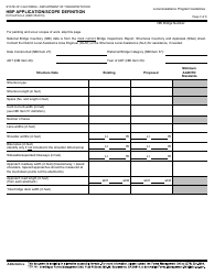 Form DOT LAPG6-A Hbp Application/Scope Definition - California, Page 3