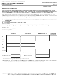 Form DOT LAPG6-A Hbp Application/Scope Definition - California, Page 7
