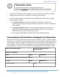 Solicitud De Financiamiento Para El Abandono, La Reparacion Y El Reemplazo De Pozos - Oregon (Spanish), Page 10