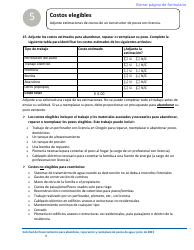 Solicitud De Financiamiento Para El Abandono, La Reparacion Y El Reemplazo De Pozos - Oregon (Spanish), Page 8