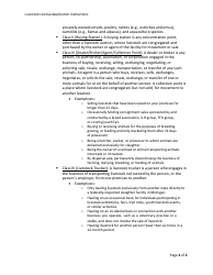 Form AH-047 Livestock Dealer License Application - Michigan, Page 5