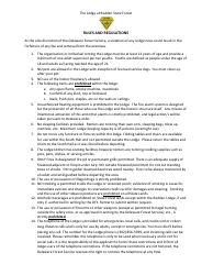 Application for Rental - Redden State Forest Lodge - Delaware, Page 2
