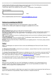 Form SRG1170 Screener Certification - Dnxct Test Manager Application (Individual) - United Kingdom, Page 2