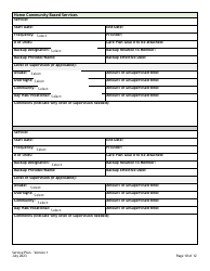 Service Plan Card/Assessment/Support Plans: Service Plan Form - Colorado, Page 10