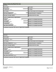 Service Plan Card/Assessment/Support Plans: Service Plan Form - Colorado, Page 11