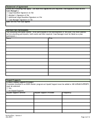 Service Plan Card/Assessment/Support Plans: Service Plan Form - Colorado, Page 4